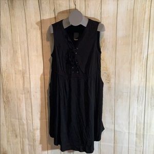 NWT Black Torrid Sleeveless Dress size 1